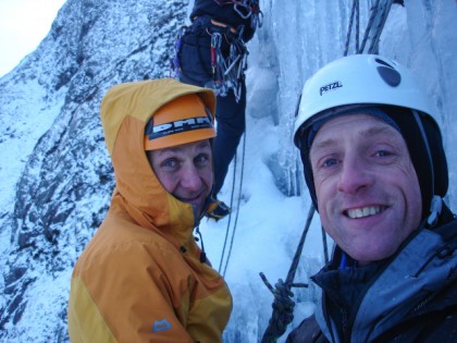 Andy and Baggy on Cascade